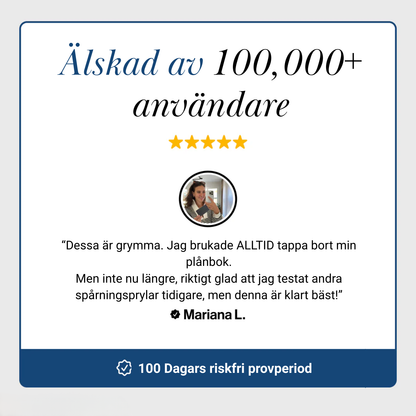 BlackTrack Spårningskort