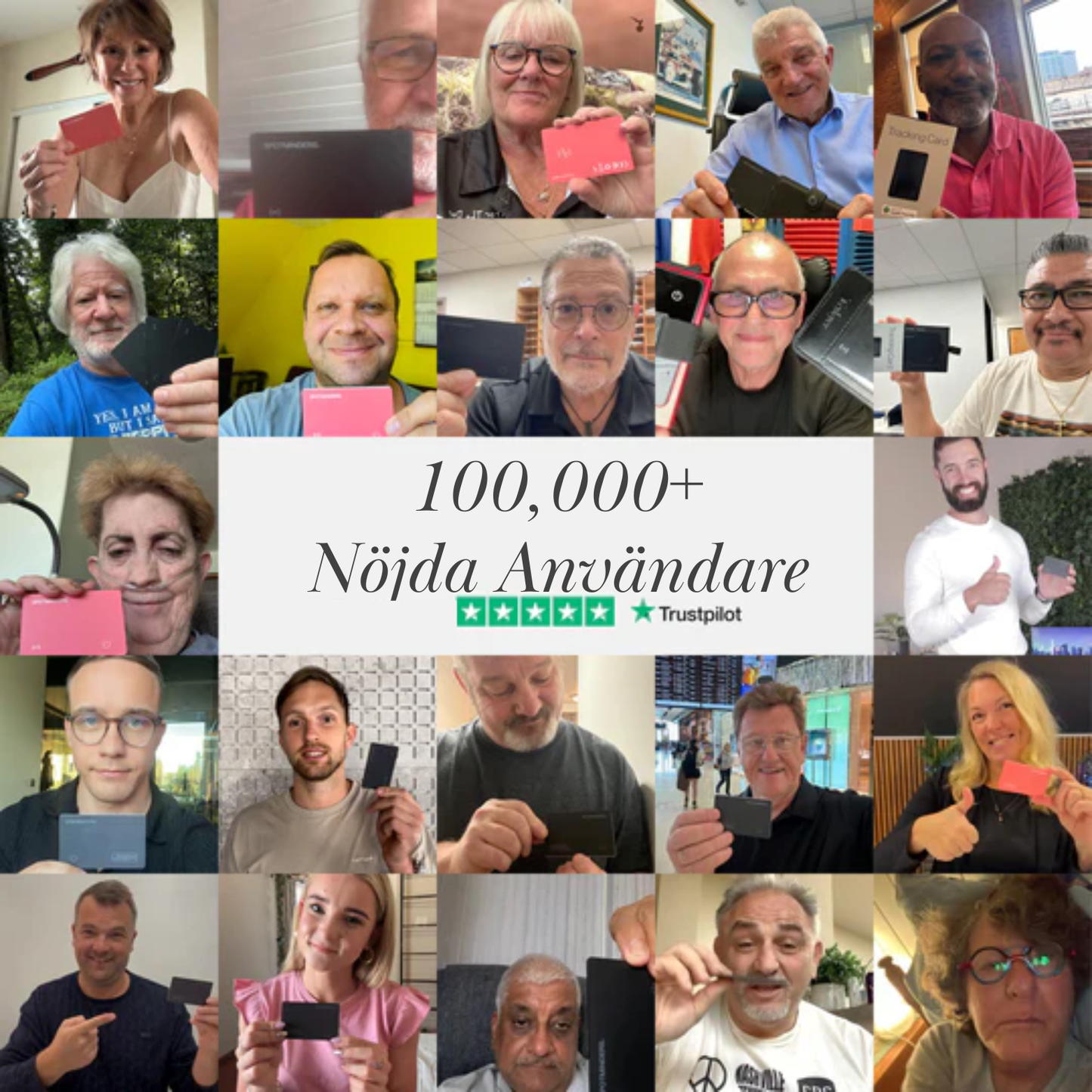 BlackTrack Spårningskort