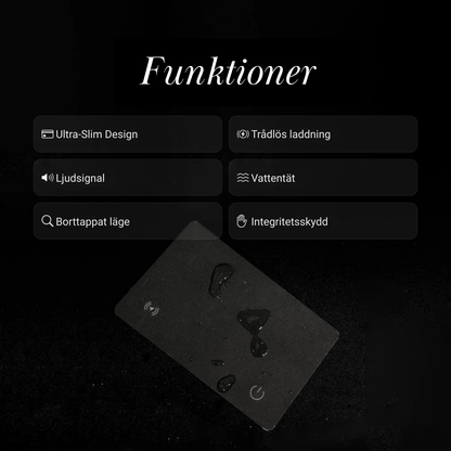 BlackTrack Spårningskort