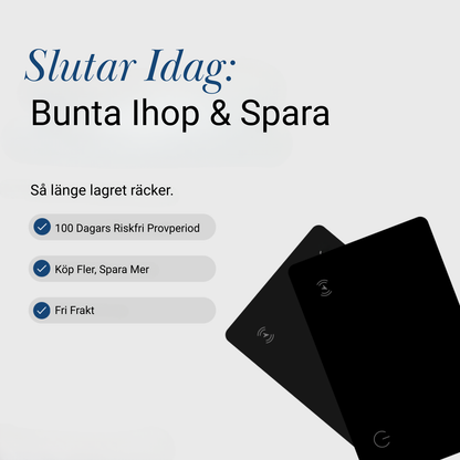 BlackTrack Spårningskort